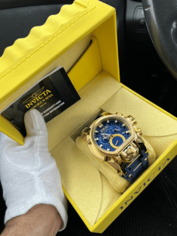 Invicta Magnum Reserve Bolt Zeus Blue Dial - Imagem 2