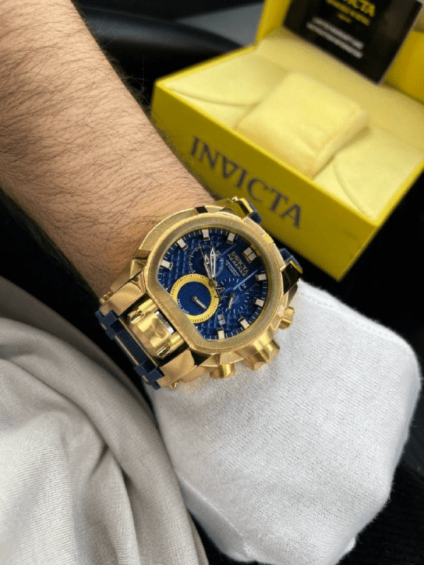 Invicta Magnum Reserve Bolt Zeus Blue Dial - Imagem 8