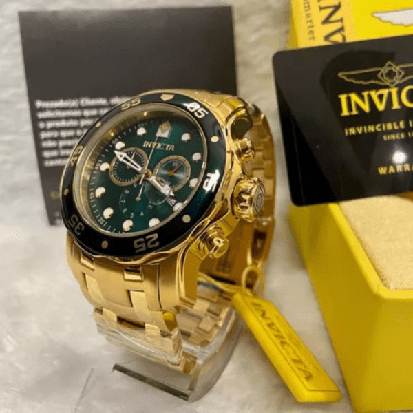 Pro Diver 0075 Banhado A Ouro - Imagem 2