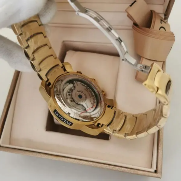 Relógio Bvlgari Yakuza Dourado - Imagem 4