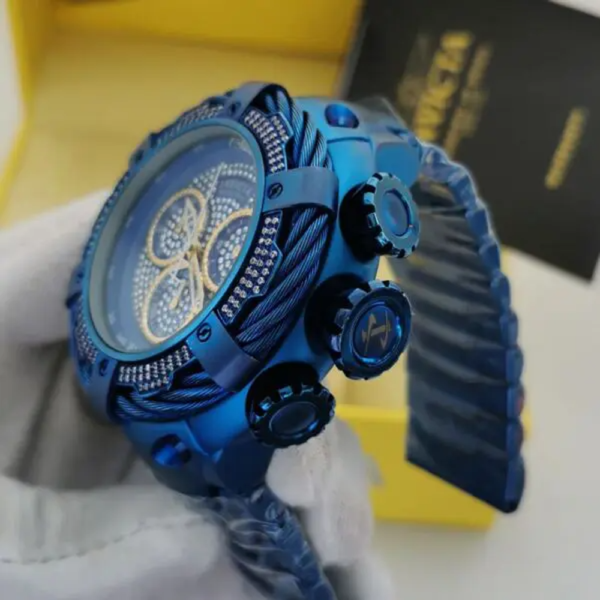 Invicta Thunderbolt azul Cravejado - Imagem 3