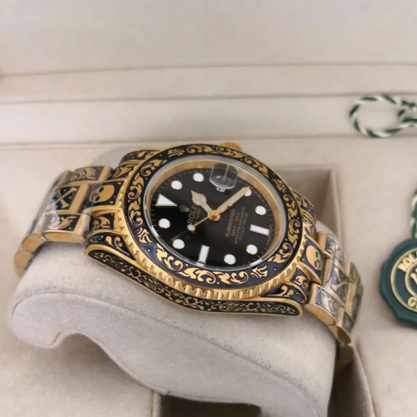 Relógio Submariner Entalhado - Imagem 3